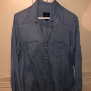 American eagle boyfriend “jean” long sleeve